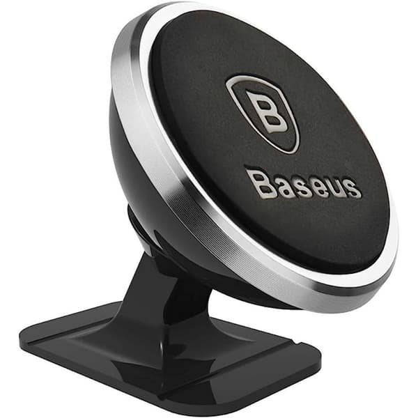 Baseus 360° Justerbar Magnetisk Telefonholder - Sølv