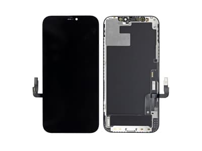 iPhone 12/12 Pro LCD Skærm Original - Sort