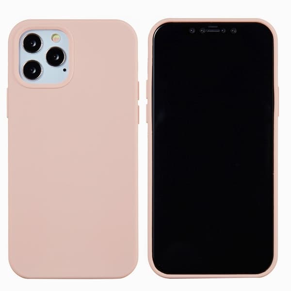 IPhone 13 Pro Max silikonikuori - Pinkki