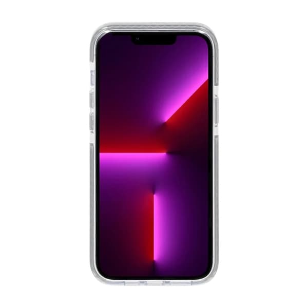 Mønstret TPU-cover til iPhone 13 Pro Max med MagSafe - Sølv