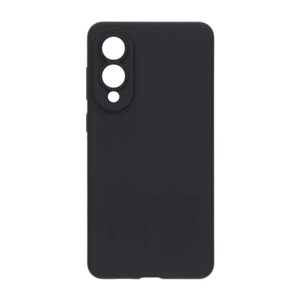 Silikone telefoncover til Samsung Galaxy S25 Edge - Sort