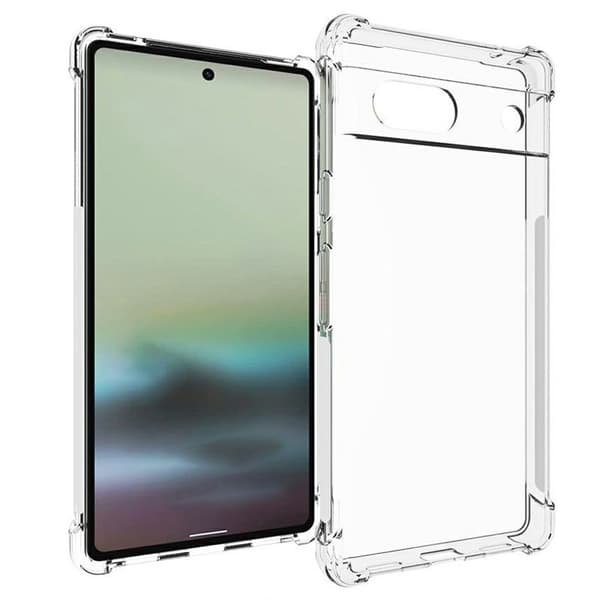 Beskyttende Google Pixel 7A 5G cover - Transparent