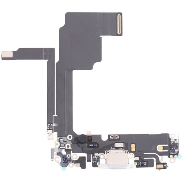 iPhone 15 Pro Original Opladerport Flexkabel - Hvid