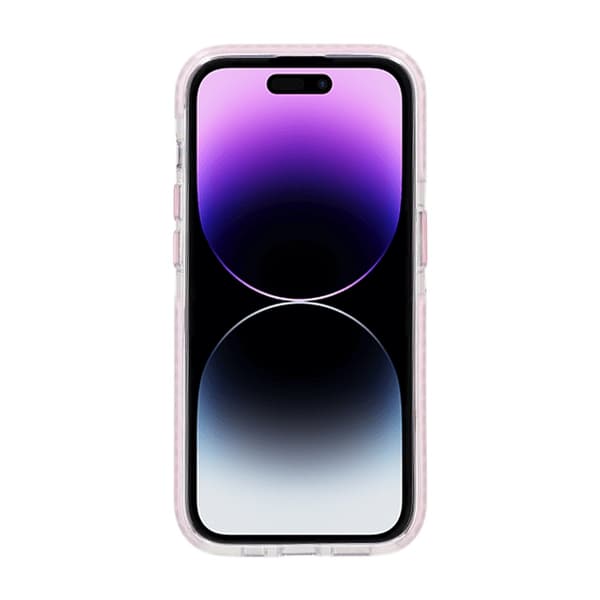 Mønstret TPU-cover til iPhone 14 Pro Max med MagSafe - Pink