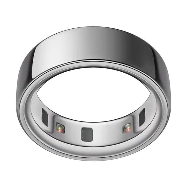 Oura Ring 4 Smart Ring Sølv Størrelse 8 - Ny stand