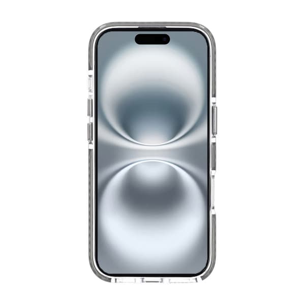 iPhone 16 Pro Mobilcover Magnet Dobbelt Beskyttelse - Grå