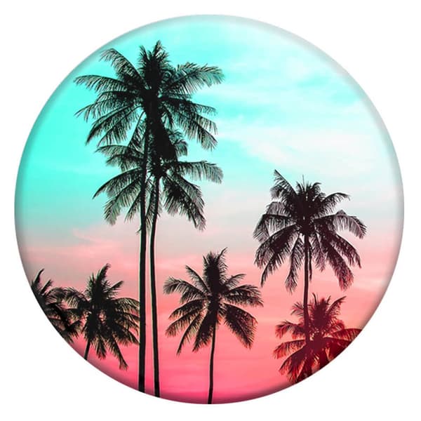 POP SOCKETS Grip med Stand Funktion - Tropical Sunset