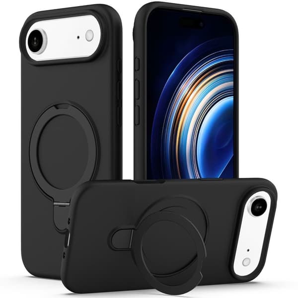 iPhone 17 Air Cover MagSafe Støttefod - Sort