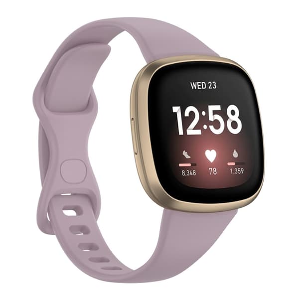 Bekvämt Fitbit Versa 4/3 armband - Lila