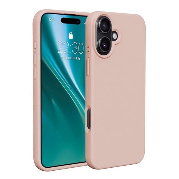 iPhone 16 Silikone Cover - Pink