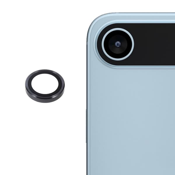 Hærdet glas kameraprotector til iPhone 17 Air - Grå