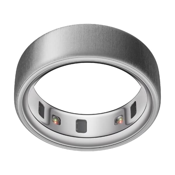 Oura Ring 4 Smart Ring Borstat Silver Storlek 10 - Nyskick