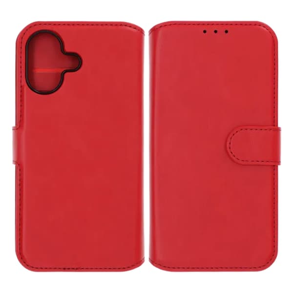 Rvelon Pungcover Magnet til iPhone 17 - Rød