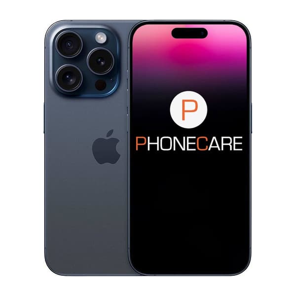 Begagnad iPhone 15 Pro 128GB BLUE TITANIUM - Använt skick (C)