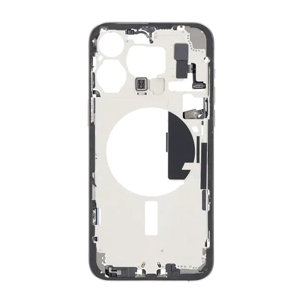 Mellemramme med smådele til iPhone 15 Pro Max - Naturlig Titanium OEM