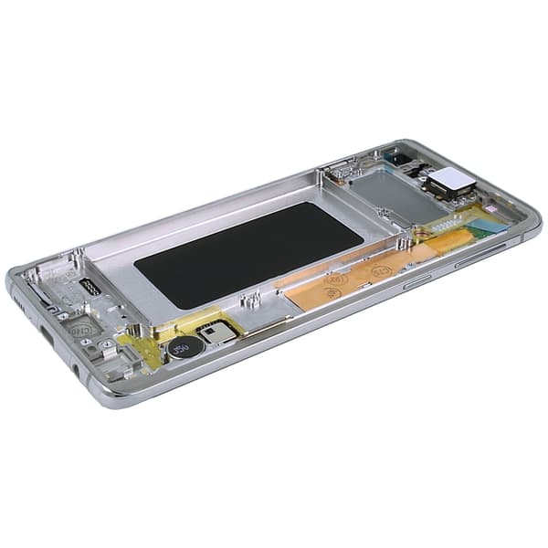 Samsung Galaxy S10 Skærm med LCD Display Original - Sølv
