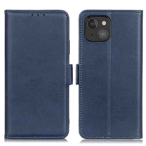 Tekstureret iPhone 13 Mini cover - Blå