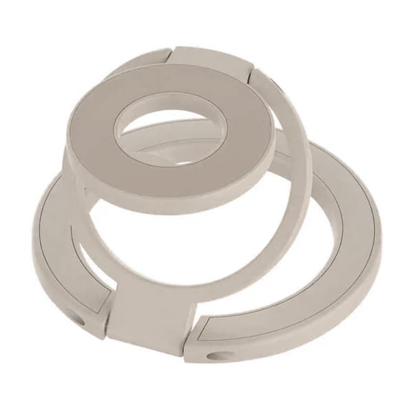 Foldable Double Magnetic Phone Ring Holder Gold