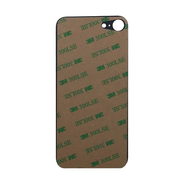 iPhone 8 Back Cover OEM Black-Big Camera Hole Size
