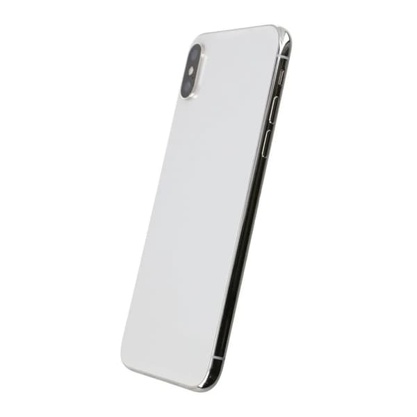 iPhone XS Max Back Cover Complete OEM Silver With Small Parts