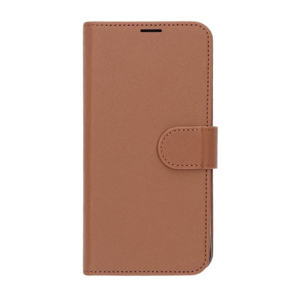 Flip Stand Læder Wallet Case Til Samsung A26 Brun