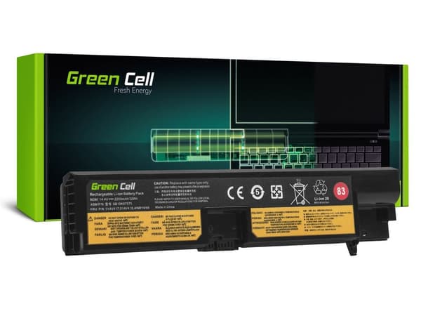 Green Cell -akku Lenovo ThinkPad E570, E570c, E575 -malleille