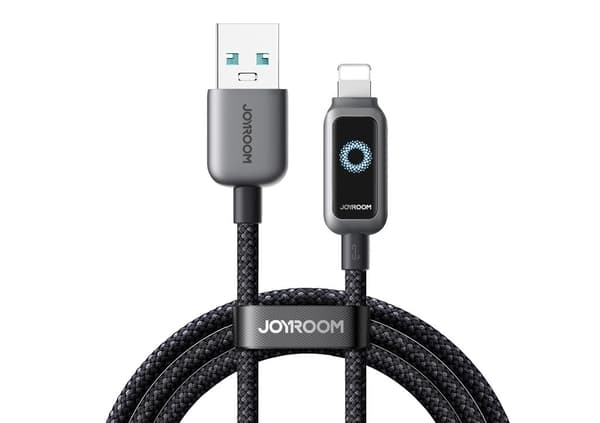 Joyroom USB-A til Lightning Hurtigopladningskabel 3A, 1,2m - Sort