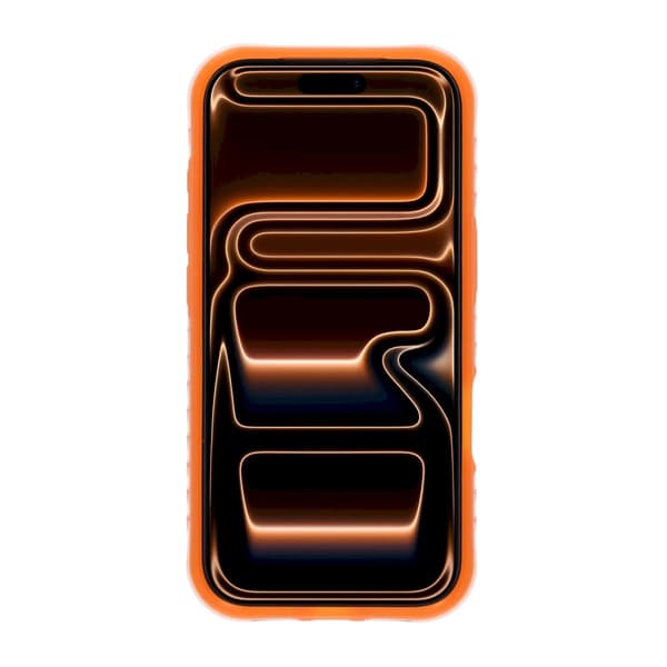 Matt Mobilskal med ringstativ för iPhone 17 Pro och 18 Pro - Orange