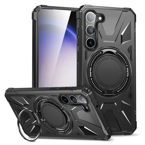 Samsung Galaxy S24 Plus Magnetisk Cover - Sort
