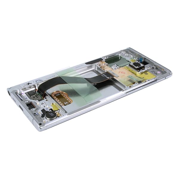 Samsung Galaxy Note 10 Skärm med LCD Display Original - Vit