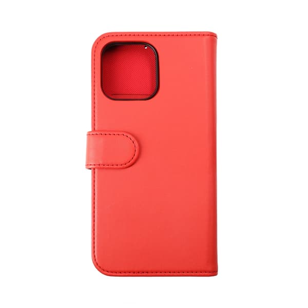 iPhone 14 Pro Plånboksfodral Magnet Rvelon - Röd