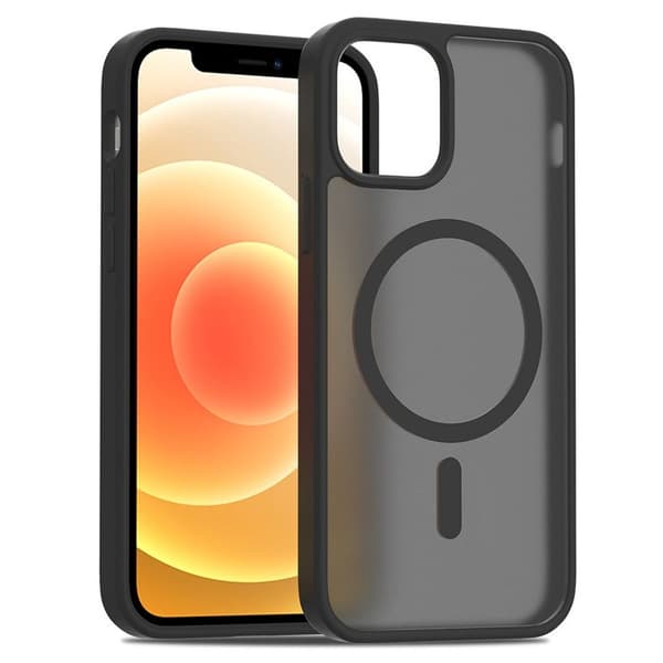 iPhone 12 Pro / 12 Cover med MagSafe - Sort