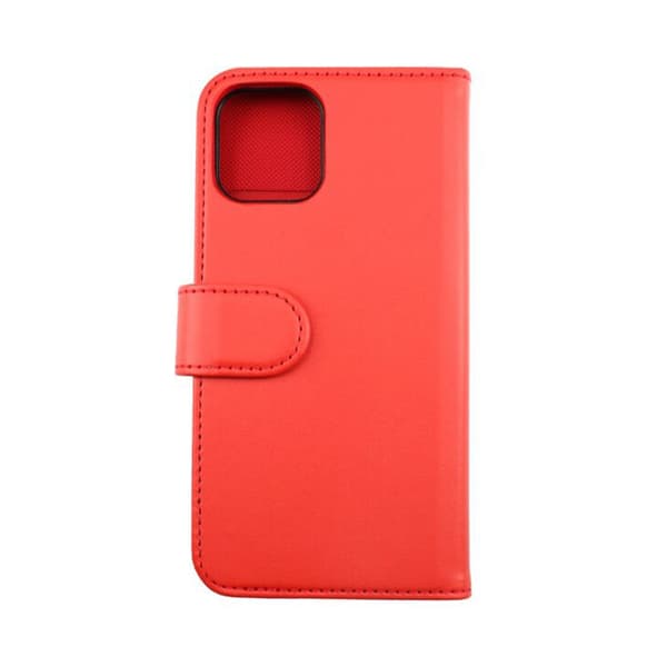 iPhone 12/12 Pro Plånboksfodral Magnet Rvelon - Röd