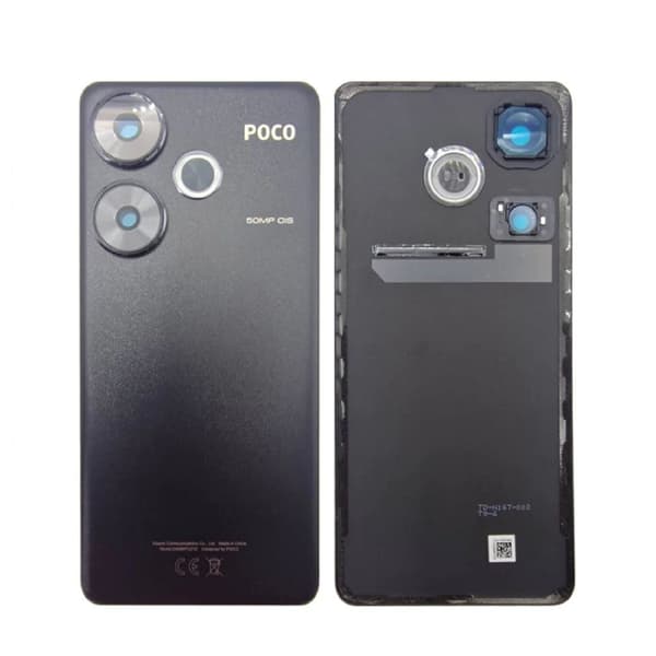 Xiaomi POCO F6 Bagcover - Sort