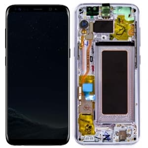 Galaxy S8 Plus Näyttö Sininen