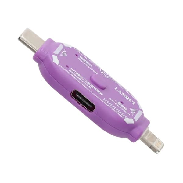 Lanrui V587 DFU-gendannelseskabel til iPhone Samsung, understøtter reparationssoftware