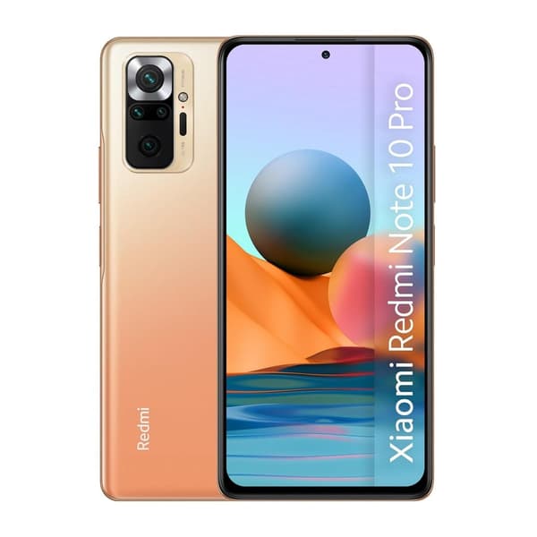 Brugt Redmi Note 10 Pro 128GB Gradient Bronze - God stand B