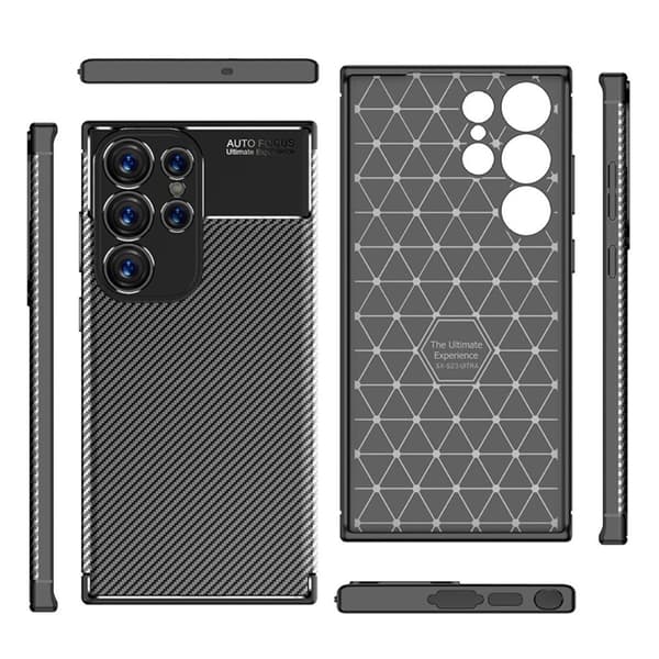 Samsung Galaxy S23 Ultra cover - Sort