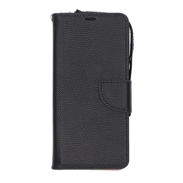 Flip Stand Læder Wallet Case Til OnePlus 12 5G Sort