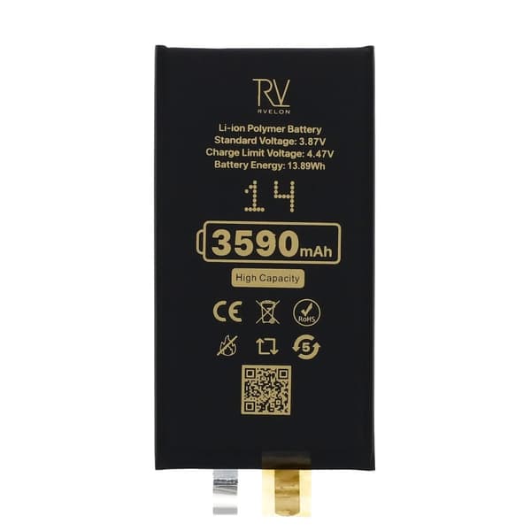 RV-battericelle 514587PL til iPhone 14, 3590mAh