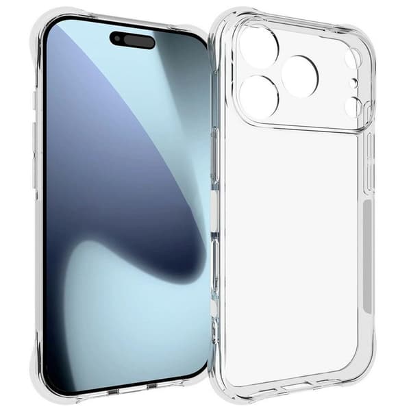 iPhone 17 Pro -kuori TPU - Läpinäkyvä