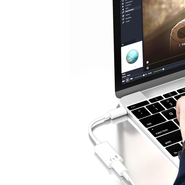 USB C–Lightning-kuulokesovitin
