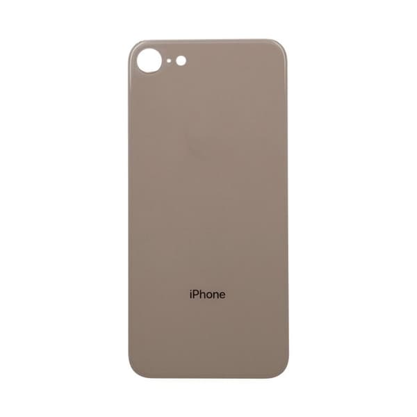 iPhone 8 Bagglas med Klæbebånd - Guld