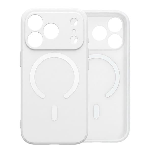 Præcis Hulskjold Magnetisk Etui - iPhone 17 Pro Max Hvid