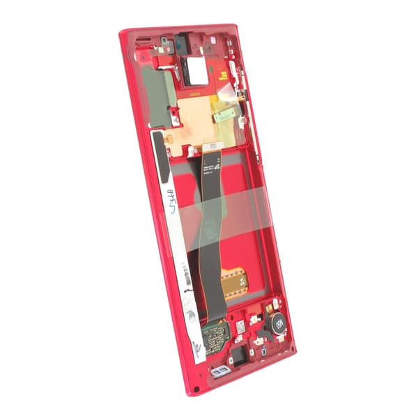 Samsung Galaxy Note 10 -näyttö LCD-näytöllä - Punainen