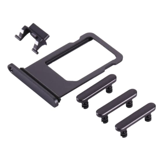 iPhone 8 Simkort Holder & Sideknapper - Grå