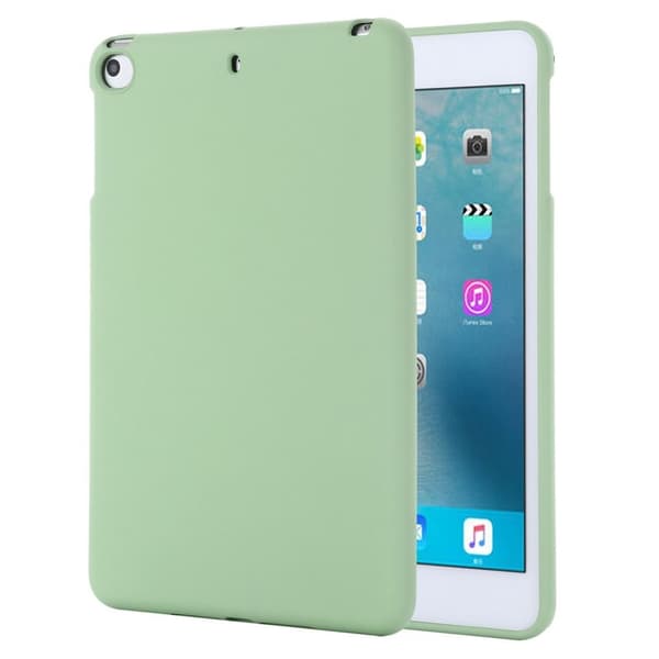 iPad Mini 4/5 Flydende Silikone Cover - Grøn