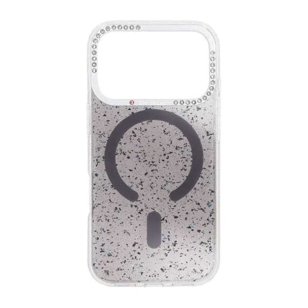 Glitter Diamond Magnetic Case - iPhone 17 Pro Max Black
