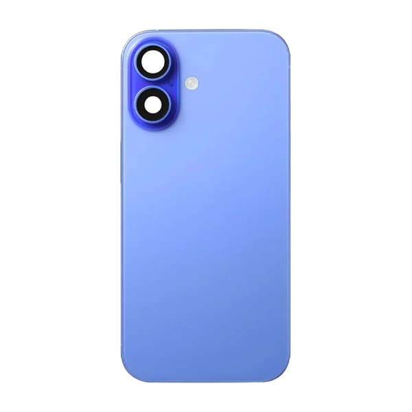 iPhone 16 Plus Baksida Glas med smådelar - Gul