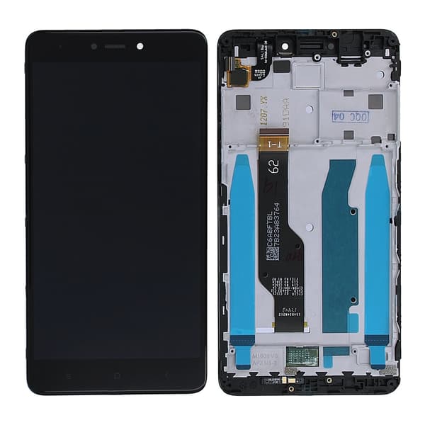 Xiaomi Redmi Note 4 Global Version Display med LCD Skærm Original - Sort